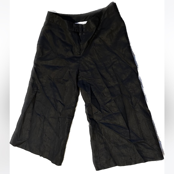 mandarin blue Pants & Jumpsuits Linen Capri Pants Poshmark